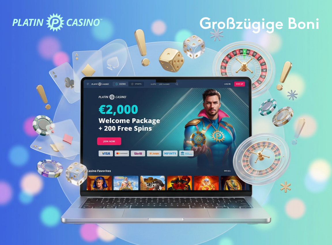 Das beste Online Platinum Casino in Deutschland hat viele Vorteile